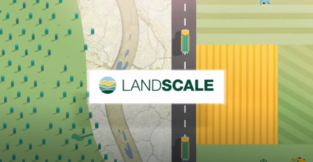 LandScale birds eye view