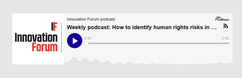 Innovation Forum Podcase