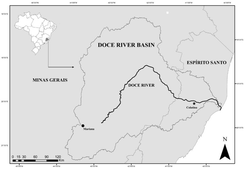 Rio Doce Watershed Brazil