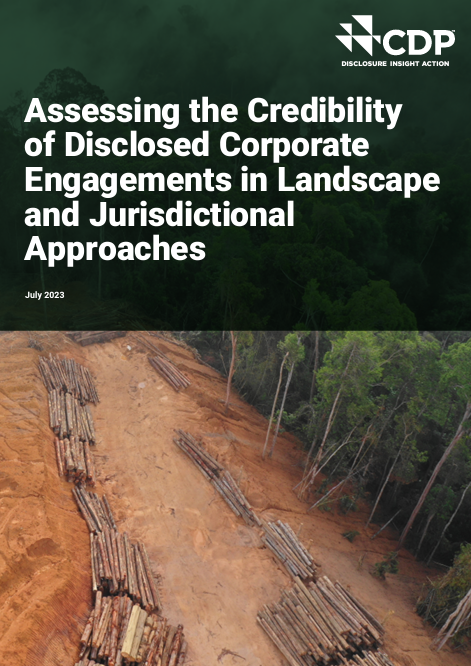 Assessing the Credibility of Disclosed Corporate Engagements in Landscape and Jurisdictional Approaches