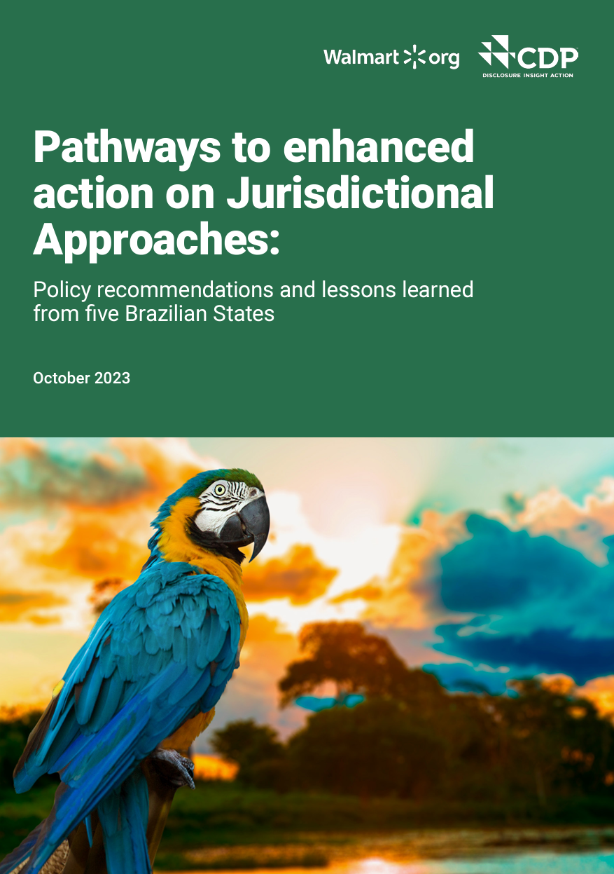 Pathways to Enhanced Action on Jurisdictional Approaches: Policy Recommendations and Lessons Learned From Five Brazilian States