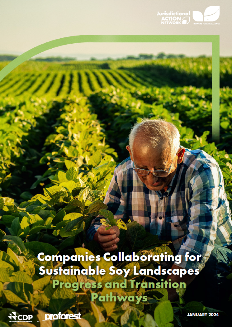 Companies Collaborating for Sustainable Soy Landscapes: Progress and Transition Pathways