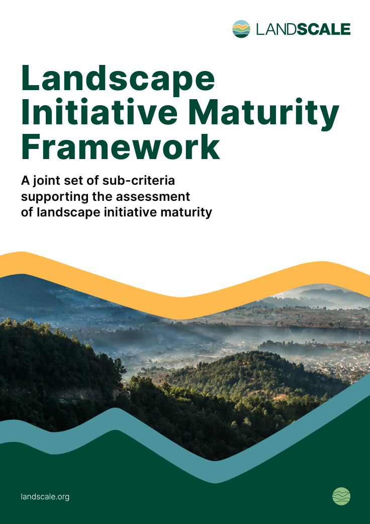 Landscape Initiative Maturity Framework: A Joint Set of Sub-Criteria Supporting the Assessment of Landscape Initiative Maturity