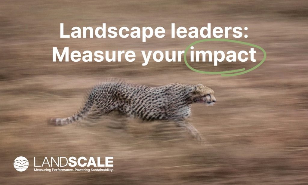 Banner for LandScale's Landscape Initiative Maturity framework and evaluation tool