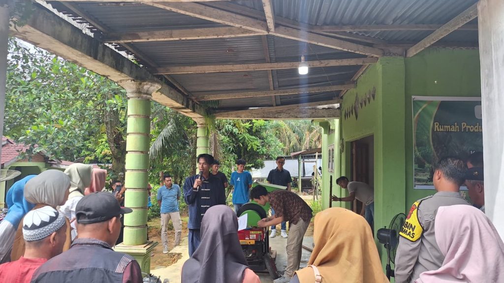 New Raw Material Hub in Aceh Tamiang Turns Palm Oil Waste into Opportunity for Mycelium Leather Industry